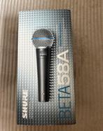 Shure Beta 58A Live Microfoon, Ophalen of Verzenden, Zo goed als nieuw, Zangmicrofoon