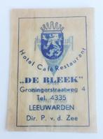 "De Bleek"  te Leeuwarden  (Friesland), Ophalen of Verzenden