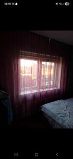 Gordijnen, inbetween, vitrage, voile, Ophalen of Verzenden, Zo goed als nieuw, 200 cm of meer, 200 cm of meer