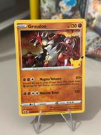 Groudon Celebrations Holo 25th Anniversary Pokemon kaart, Hobby en Vrije tijd, Verzamelkaartspellen | Pokémon, Ophalen of Verzenden