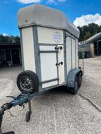 Weijer paardentrailer, Ophalen, Gebruikt, Hout, 1½-paards trailer