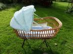 Vintage rotan wieg rohe, Kinderen en Baby's, Babywiegjes en Ledikanten, Ophalen, Gebruikt, Wieg