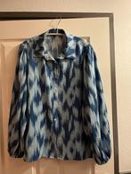 Blauwe blouse Norah maat 44, Blauw, Maat 42/44 (L), Ophalen of Verzenden, Zo goed als nieuw