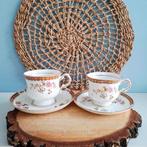 Balmoral Castle, set heren en dames kop en schotel, Antiek en Kunst, Antiek | Servies los, Ophalen of Verzenden