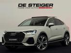 Audi Q3 Sportback 35 TFSI 3 X S Line ACC Pano B&O 360 Sfeer, Auto's, Audi, 15 km/l, Zwart, 4 cilinders, 1505 kg