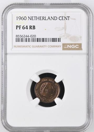 1 cent 1960 NGC Proof 64 RB (€ 325) beschikbaar voor biedingen