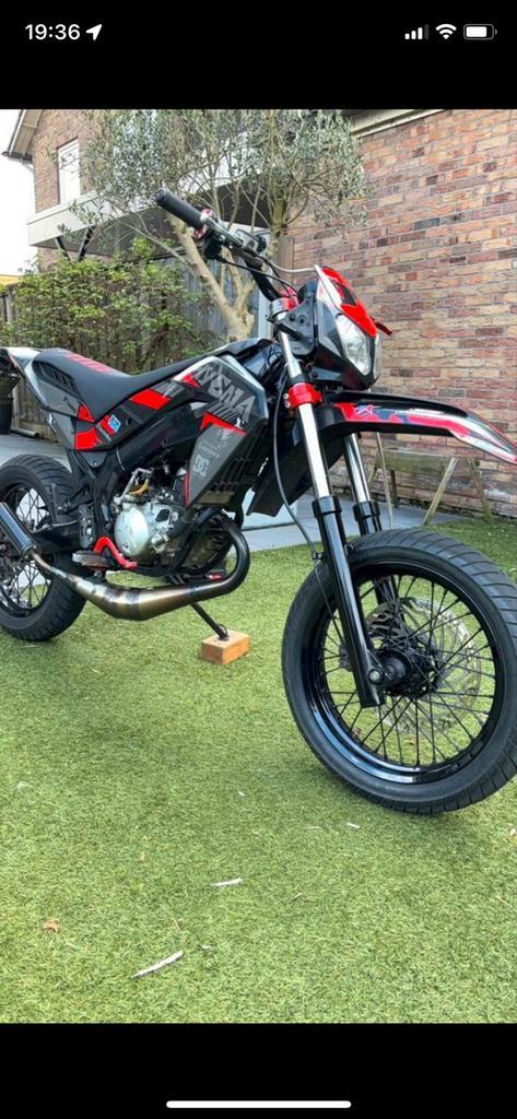 Aprilia 50cc Schakelbrommer - Gereviseerd!, Fietsen en Brommers, Brommers | Crossbrommers, Gebruikt, Overige merken, Ophalen of Verzenden