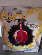 Groot apart schilderij, 100/120cm, moet weg!, Antiek en Kunst, Ophalen