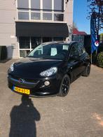 Opel ADAM 1.4 Start/stop Apple car play100PK 2019 Zwart, Auto's, Opel, Voorwielaandrijving, 4 cilinders, 4 stoelen, 100 pk