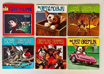 Gremlins 1984 set of 6 Read Along vinyl + books beschikbaar voor biedingen