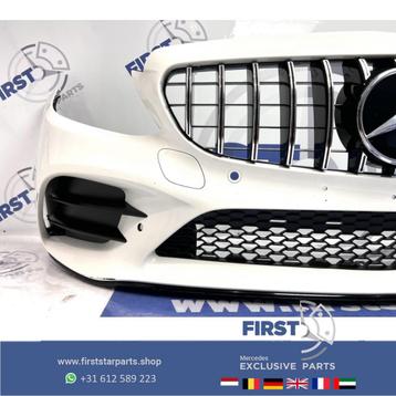 W205 COMPLETE C43 AMG FACELIFT VOORBUMPER WIT 2021 origineel beschikbaar voor biedingen