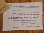 NSDAP Uitnodigingskaart München U-bootswaffe, Ophalen of Verzenden, Overige soorten, Duitsland, Boek of Tijdschrift