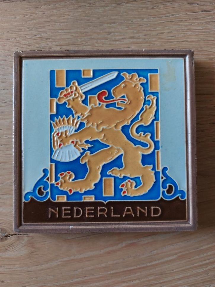Vintage Tegel Nederland - Westraven Utrecht, Antiek en Kunst, Antiek | Wandborden en Tegels, Ophalen of Verzenden