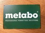 Metabo Professional Power Tool solutions metalen reclamebord, Verzamelen, Merken en Reclamevoorwerpen, Reclamebord, Nieuw, Ophalen of Verzenden