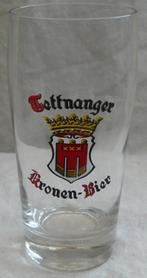 Bierglas Merk Tettnanger - Kronen Bier, 0,3L, 1 stuks, 1960s, Verzamelen, Biermerken, Ophalen of Verzenden, Gebruikt, Glas of Glazen