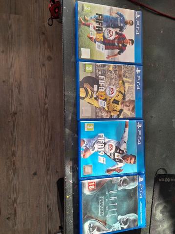 Vier PS4 spellen beschikbaar voor biedingen