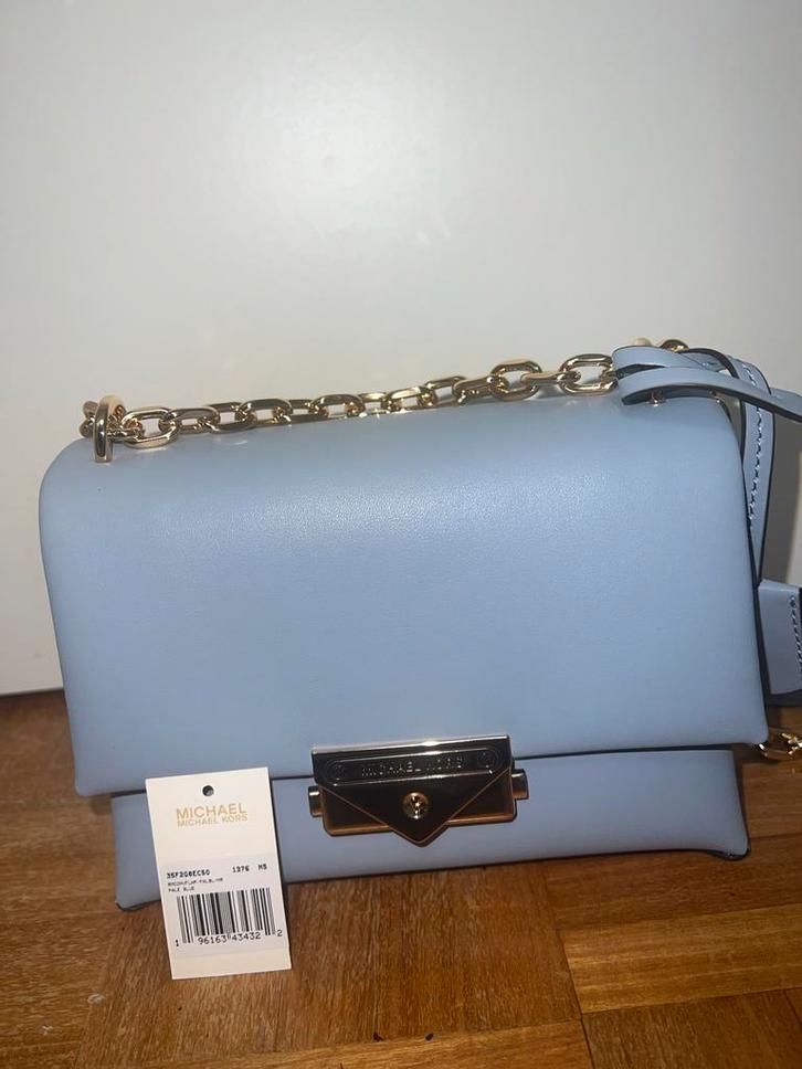 Michael Kors Cece Small Crossbody - Nieuw!, Sieraden, Tassen en Uiterlijk, Tassen | Damestassen, Nieuw, Schoudertasje, Blauw, Ophalen of Verzenden
