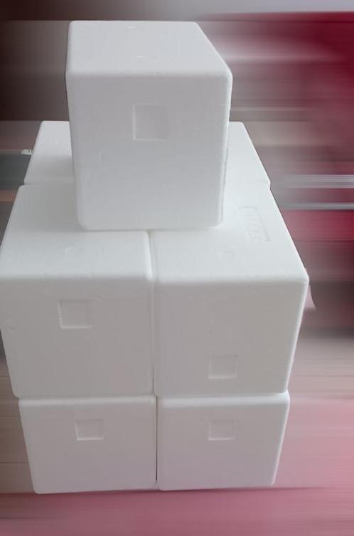 10 EPS koelbox 4,7L  piepschuim boxen voor gekoeld transport, Caravans en Kamperen, Koelboxen, Zo goed als nieuw, Koelbox, Koelelement