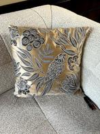 Golden Jungle kussens met papegaaienmotief, Huis en Inrichting, Ophalen, Overige kleuren, Vierkant, Nieuw