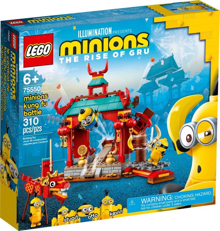 Lego Minions: 75550 Minions Kungfugevecht, Kinderen en Baby's, Speelgoed | Duplo en Lego, Nieuw, Ophalen of Verzenden
