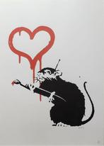 Banksy - Love Rat, Ophalen of Verzenden