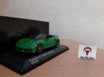 Porsche 911 (992) Turbo S Cabrio 2020 Python Groen 1:43, Hobby en Vrije tijd, Modelauto's | 1:43, Minichamps, Auto, Nieuw, Ophalen of Verzenden