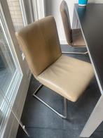 4 Leren Stoelen - Zo Goed Als Nieuw, Huis en Inrichting, Ophalen, Overige kleuren, Leer, Zo goed als nieuw