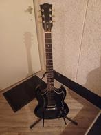Zwarte Gibson SG Standard in goede conditie, Muziek en Instrumenten, Ophalen, Gebruikt, Solid body, Gibson