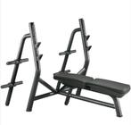 Professionele Technogym Flat Bench, Sport en Fitness, Ophalen, Benen, Gebruikt, Krachtstation