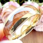 Goldplated RVS ring RVSRing003, Sieraden, Tassen en Uiterlijk, Ringen, Elysees Bureau 326,78 avenue des Champs,PARIS, Mjcm190928@gmail.com