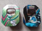 Twee lege Pokémon tins voor opslag kaarten!, Ophalen, Zo goed als nieuw, Overige typen, Foil