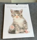 katten verjaardagskalender nieuw, Ophalen of Verzenden, Maandkalender, Nieuw