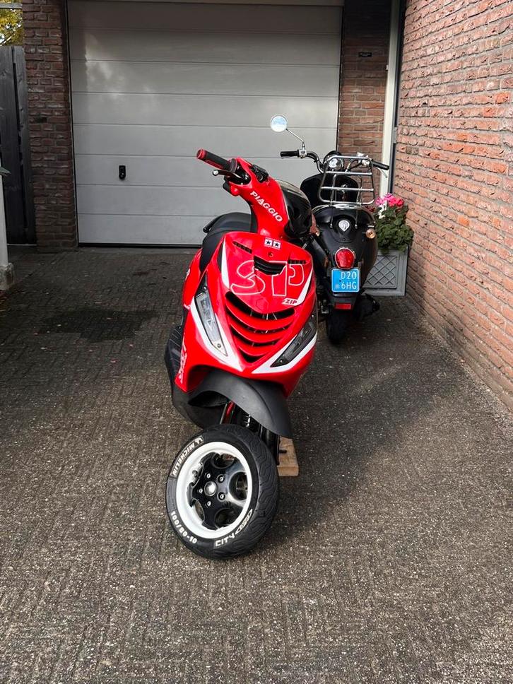 Piaggio zip 70cc 2t, Fietsen en Brommers, Scooters | Piaggio, Zo goed als nieuw, Zip, Tweetakt, Ophalen