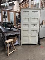 antieke klepkast kast kleppenkast oude stoere kast, Antiek en Kunst, Antiek | Meubels | Kasten, Ophalen of Verzenden