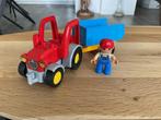 Duplo Tractor met boer, Kinderen en Baby's, Speelgoed | Duplo en Lego, Duplo, Ophalen of Verzenden, Zo goed als nieuw