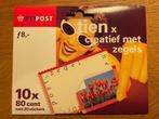 Kavel 059 Mailer tien x creatief met zegels, Ophalen of Verzenden, Na 1940, Postfris