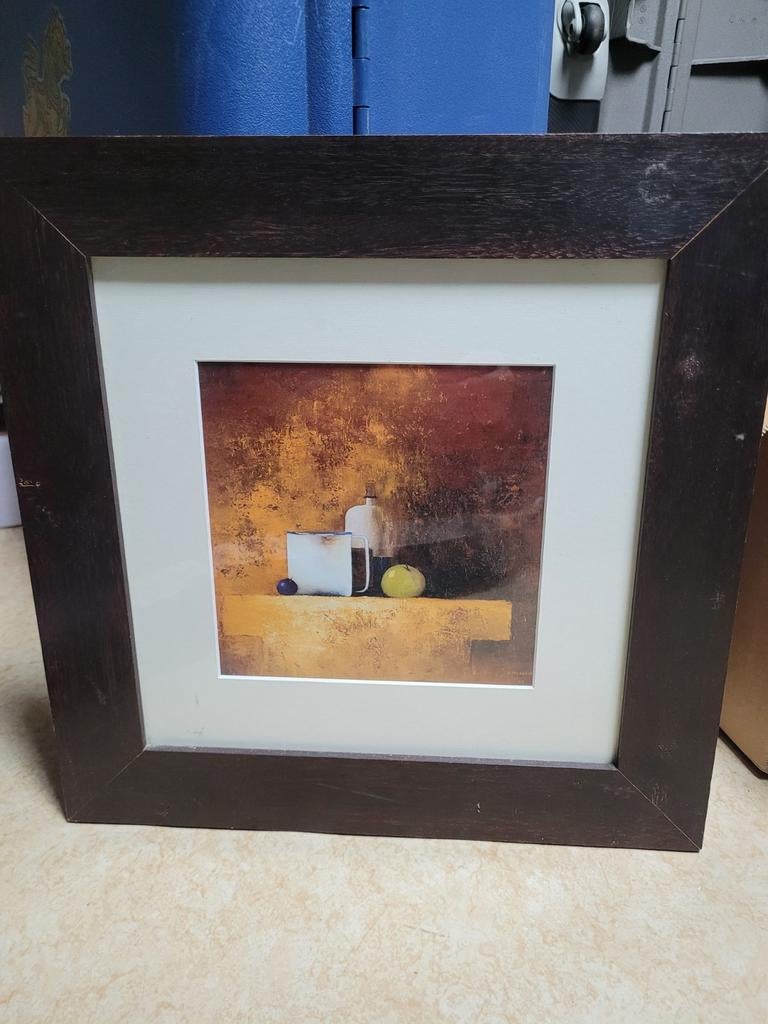 Mooi stijlvol schilderij/ reproductie,  40 cm, Antiek en Kunst, Ophalen of Verzenden