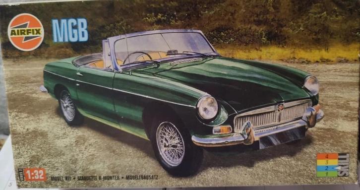 MG MGB Roadster from 1962 until 1980, Hobby en Vrije tijd, Modelbouw | Auto's en Voertuigen, Nieuw, Auto, Groter dan 1:32, Airfix