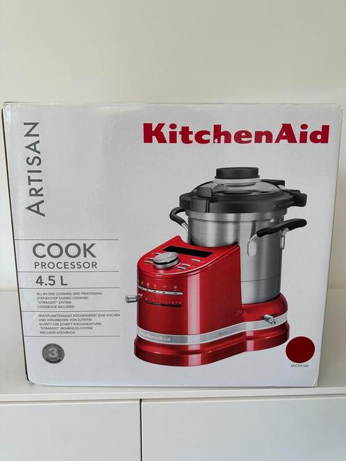 KitchenAid Artisan Cookprocessor mat zwart, Witgoed en Apparatuur, Keukenmixers, Nieuw, 4 liter of meer, Ophalen of Verzenden