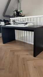 Ikea werk bureau + sta zit topper elektrisch., Huis en Inrichting, Bureaus, Ophalen, In hoogte verstelbaar, Zo goed als nieuw