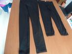 2 Zwarte nette leggings, 1 met kantrandje maat 152-158, Kinderen en Baby's, Kinderkleding | Maat 152, Broek, Meisje, H&M, Ophalen of Verzenden