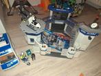 Lego politiebureau, politiebus, motor, helikopter, Ophalen, Zo goed als nieuw, Complete set