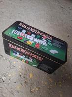 Texas hold'em poker set, Hobby en Vrije tijd, Ophalen of Verzenden, Nieuw