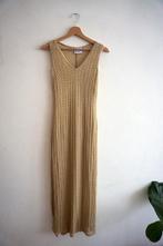 vintage gouden jurk maat M, Kleding | Dames, Miss Etam, Maat 38/40 (M), Onder de knie, Zo goed als nieuw