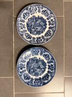 2 Wandborden Société Céramique - Hannibal over de Alpen, Ophalen of Verzenden