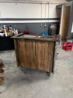 Mobiele bar met spoelbak, Huis en Inrichting, Barren, Ophalen, Gebruikt