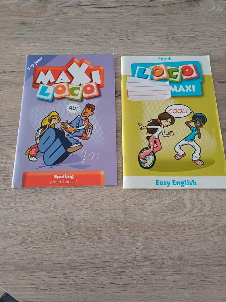 Maxi Loco boekjes  / 2 stuks, Kinderen en Baby's, Speelgoed | Educatief en Creatief, Ophalen of Verzenden