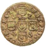 Belgie - Luik - Oude liard 1745 nog mooie kwaliteit zf (6011, Postzegels en Munten, Ophalen of Verzenden, Overig, Losse munt