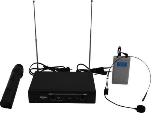 Draadloze hand en headset microfoon, Muziek en Instrumenten, Microfoons, Nieuw, Zangmicrofoon, Ophalen of Verzenden