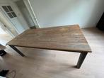 Steigerhouten eettafel, Huis en Inrichting, Tafels | Eettafels, Ophalen, Gebruikt, 100 tot 150 cm, 200 cm of meer